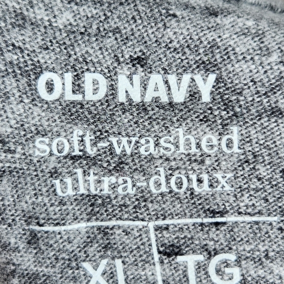 Old Navy Soft Washed Heathered Grey Long Sleeve Tee Size XLarge - Picture 4 of 7